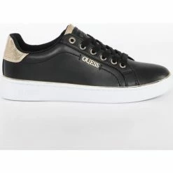 Grosses soldes 💯 Guess Beckie Baskets mode Couleur Noir 🥰
