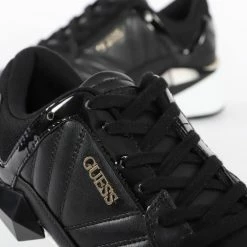 Budget 🛒 Guess Traves Baskets mode Couleur Noir 🛒 -Guess Soldes Boutique 21605258 500 D