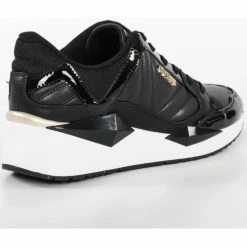 Budget 🛒 Guess Traves Baskets mode Couleur Noir 🛒 -Guess Soldes Boutique 21605258 500 F