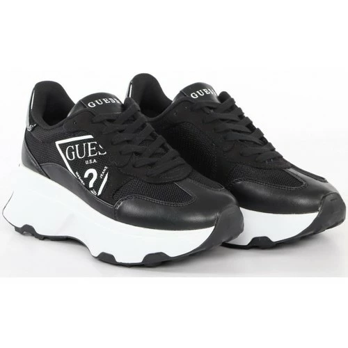 Promo ✔️ Guess Calebb logo triangle Baskets mode Couleur Noir ✨ 4 Promo ✔️ Guess Calebb logo triangle Baskets mode Couleur Noir ✨ – Image 2