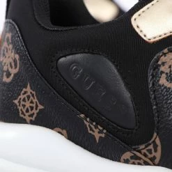 Meilleure vente 🧨 Guess Fever 4g logo Baskets mode Couleur Noir ❤️ -Guess Soldes Boutique 21639206 500 E