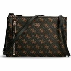 Budget 🥰 Guess HWQL78 81700 Besaces / Sacs bandoulière Couleur Marron ❤️ -Guess Soldes Boutique 21644247 500 D