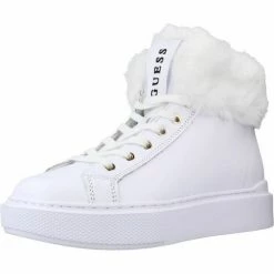 Meilleur prix ✔️ Guess FL8HIS LEA12 Bottines / 🥾 Boots Couleur Blanc 🎉