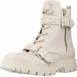 Nouveau ✔️ Guess FL8R2D ELE10 Bottines / 🥾 Boots Couleur Beige 🔔