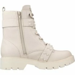 Nouveau ✔️ Guess FL8R2D ELE10 Bottines / 🥾 Boots Couleur Beige 🔔 -Guess Soldes Boutique 21672011 500 D