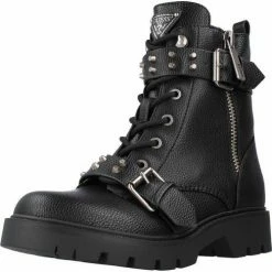 Meilleur prix 🥰 Guess FL8R2D ELE10 Bottines / 🥾 Boots Couleur Noir 🔔