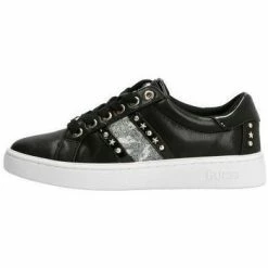 Vente flash ✔️ Guess FL7BVL SMA12-BLACK Baskets mode Couleur Noir ✔️