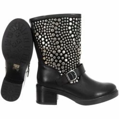 Bon marché 🤩 Guess FLZEN4LEA11-BLACK Bottines / 🥾 Boots Couleur Noir 🔔 -Guess Soldes Boutique 21816063 500 D