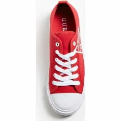 De gros 🤩 Guess KERRIE FL5KR4FAB12 👟 sneakers Baskets mode Couleur Rouge 💯 -Guess Soldes Boutique 21830583 500 D