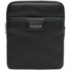 Nouveau 😉 Guess Scala Smart Crossbody Flat Besaces / Sacs bandoulière Couleur Noir 🧨