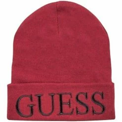 Top 10 🔔 Guess Classic logo Accessoires textile Couleur Bordeaux ⭐