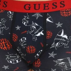 Acheter ⭐ Guess U0BG19JR003-F7GY Boxers Couleur Multicolore 👏 -Guess Soldes Boutique 21942870 500 C