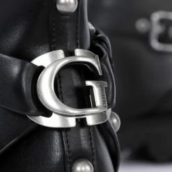 Grosses soldes 🥰 Guess Big logo metal Bottines / 🥾 Boots Couleur Noir 👍 -Guess Soldes Boutique 21952165 500 D