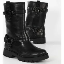 Budget 👏 Guess Classic full black Bottines / 🥾 Boots Couleur Noir ❤️ 10 Budget 👏 Guess Classic full black Bottines / 🥾 Boots Couleur Noir ❤️ -Guess Soldes Boutique 21952170 500 C