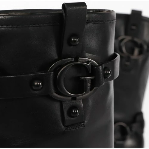 Budget 👏 Guess Classic full black Bottines / 🥾 Boots Couleur Noir ❤️ 6 Budget 👏 Guess Classic full black Bottines / 🥾 Boots Couleur Noir ❤️ – Image 4