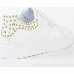 Promo 🧨 Guess Hailia Baskets mode Couleur Blanc 🥰 -Guess Soldes Boutique 22030636 500 E