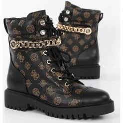 Vente flash 🧨 Guess Odyssa Bottines / 🥾 Boots Couleur Marron 🧨 -Guess Soldes Boutique 22030637 500 D