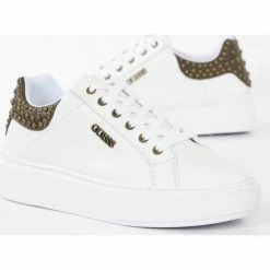 Offres 🎁 Guess Hailia Baskets mode Couleur Blanc 🔥 -Guess Soldes Boutique 22030638 500 C