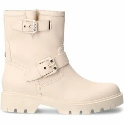 Budget 🎁 Guess FL8RHI ELE10 Bottines / 🥾 Boots Couleur Beige ✔️