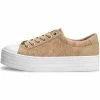 Offres 🧨 Guess FL5B2S LAC12 Baskets mode Couleur Beige 🎉 -Guess Soldes Boutique 22110921 500 A