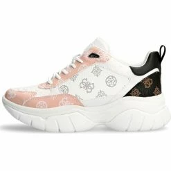 Coupon 🤩 Guess FL5DRM FAL12 Baskets mode Couleur Blanc 🎉