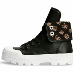 Nouveau ⭐ Guess FL5HRO LEA12 Baskets mode Couleur Noir 🔔