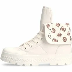 Vente flash 😉 Guess FL5HRO LEA12 Baskets mode Couleur Beige 👍