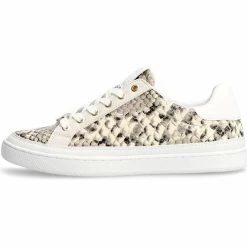 Promo 👏 Guess FL5R2N PEL12 Baskets mode Couleur Beige 🧨