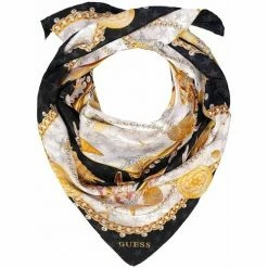 Meilleure vente 👍 Guess AW8659SIL90BLA Accessoires textile Couleur Noir, Blanc 👏 -Guess Soldes Boutique 22138769 500 C