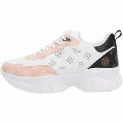 Coupon 🤩 Guess Baskets mode Couleur Blanc 💯 -Guess Soldes Boutique 22177688 500 B