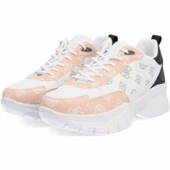 Coupon 🤩 Guess Baskets mode Couleur Blanc 💯 -Guess Soldes Boutique 22177688 500 C