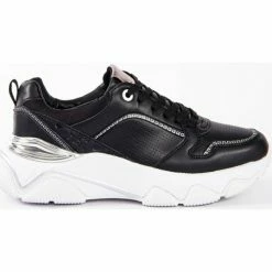 Bon marché 🤩 Guess Classic 👟 sneaker Baskets mode Couleur Noir ✔️