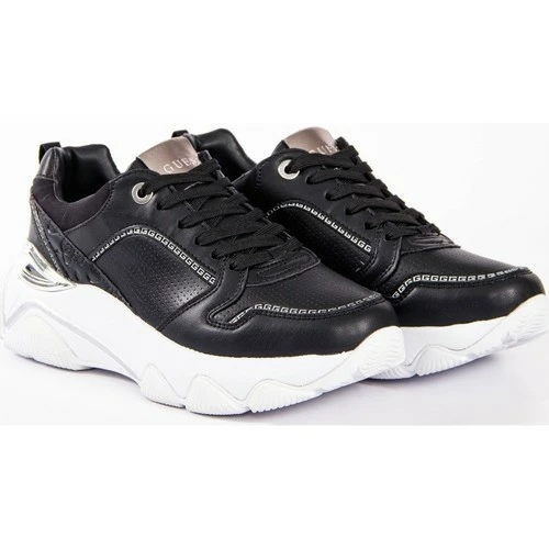 Bon marché 🤩 Guess Classic 👟 sneaker Baskets mode Couleur Noir ✔️ 4 Bon marché 🤩 Guess Classic 👟 sneaker Baskets mode Couleur Noir ✔️ – Image 2