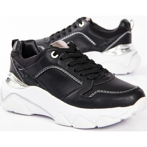 Bon marché 🤩 Guess Classic 👟 sneaker Baskets mode Couleur Noir ✔️ 5 Bon marché 🤩 Guess Classic 👟 sneaker Baskets mode Couleur Noir ✔️ – Image 3