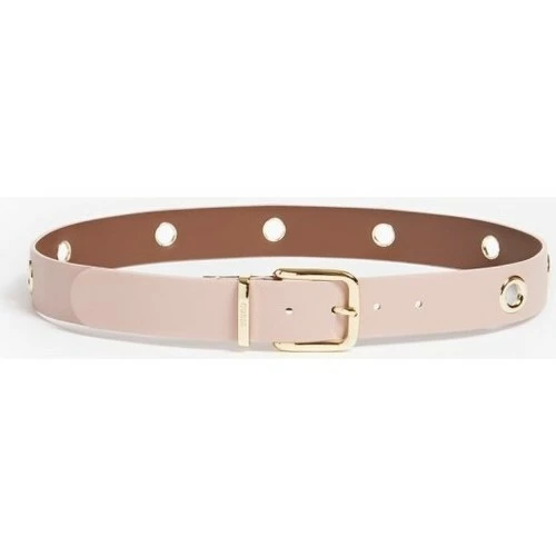 Promo 😀 Guess femme ceinture Washington rose Accessoires textile Couleur Rose 🔥 4 Promo 😀 Guess femme ceinture Washington rose Accessoires textile Couleur Rose 🔥 – Image 2