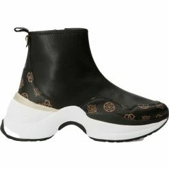 Bon marché 😀 Guess Bottines noires Jalza Bottines / 🥾 Boots Couleur Noir ⭐