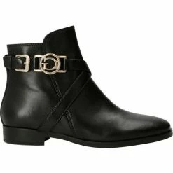 Grosses soldes 🧨 Guess Bottines noires Floriza Bottines / 🥾 Boots Couleur Noir 🎁 -Guess Soldes Boutique 22306727 500 C