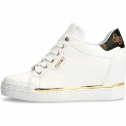 De gros 😍 Guess FL5FT2 FAL12 Baskets mode Couleur Blanc ⭐