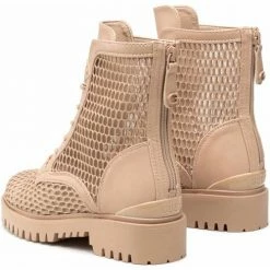 Le moins cher 🔥 Guess FL5ONN ELE10 Bottines / 🥾 Boots Couleur Beige 🎁 -Guess Soldes Boutique 22376031 500 C