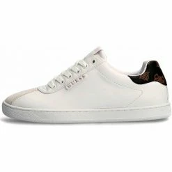 Nouveau 🌟 Guess FL5RTZ FAL12 Baskets mode Couleur Blanc 🛒