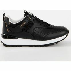 Vente flash 🤩 Guess Running selvie Baskets mode Couleur Noir 🛒