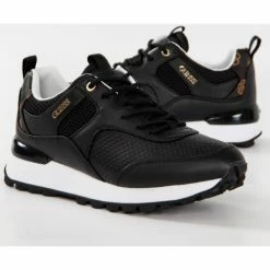 Vente flash 🤩 Guess Running selvie Baskets mode Couleur Noir 🛒 -Guess Soldes Boutique 22393053 500 C