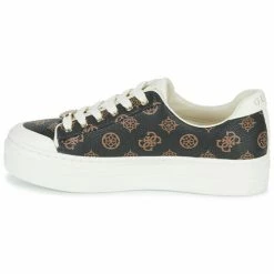 Vente flash ✔️ Guess LULLU2 Baskets mode Couleur Noir 😀 -Guess Soldes Boutique 22418825 500 D