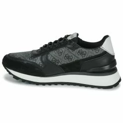 Acheter 👏 Guess VARESE Baskets mode Couleur Noir 🎁 -Guess Soldes Boutique 22418836 500 D