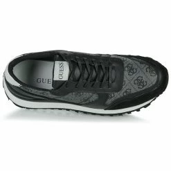 Acheter 👏 Guess VARESE Baskets mode Couleur Noir 🎁 -Guess Soldes Boutique 22418836 500 F
