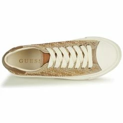 Coupon 😍 Guess JIANAA4 Baskets mode Couleur Doré 👏 -Guess Soldes Boutique 22418837 500 F