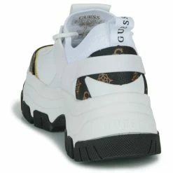 Offres 🌟 Guess BRAYDIN Baskets mode Couleur Blanc 💯 -Guess Soldes Boutique 22418841 500 E