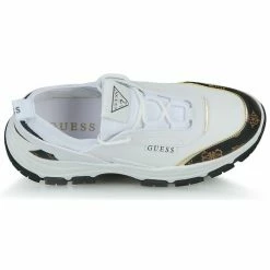 Offres 🌟 Guess BRAYDIN Baskets mode Couleur Blanc 💯 -Guess Soldes Boutique 22418841 500 F