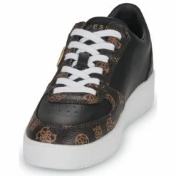 Meilleure affaire 😍 Guess SIDNY Baskets mode Couleur Noir / Marron 💯 -Guess Soldes Boutique 22418842 500 C