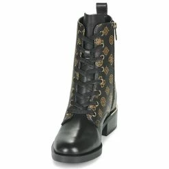 Budget 🔔 Guess TAELY Bottines / 🥾 Boots Couleur Noir 🎉 -Guess Soldes Boutique 22418846 500 C